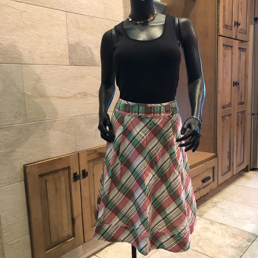 H&M Colorful Wide Hem Skirt
